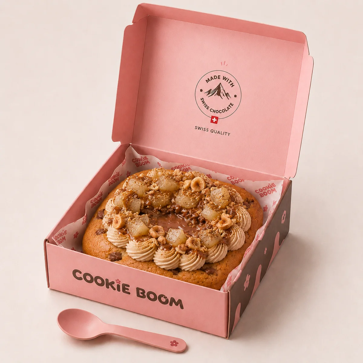 Apple Hojicha Crumble